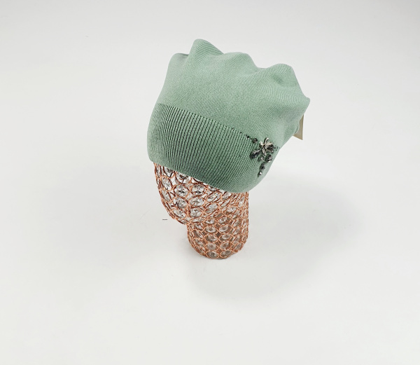 Шапка Эдеса флис арт.191122 Korkki жен. 56-58 (полынный)